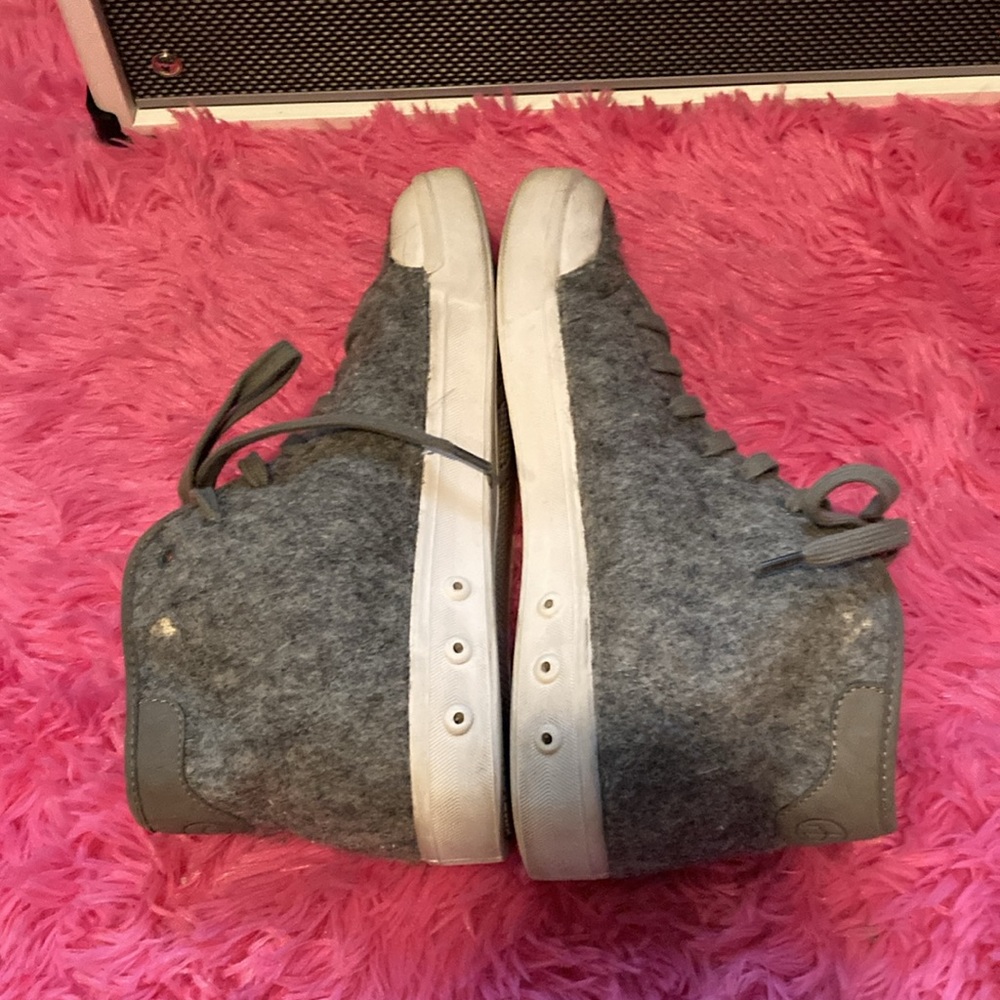 Rag & Bone Standard Issue Wool Felt Gray High Top… - image 5